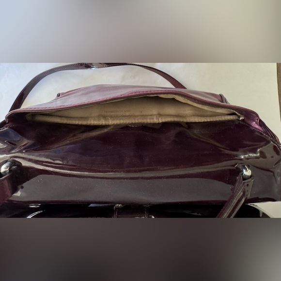 My Flat In London Leopard Faux Fur & Patent Bow Bag MFIL Creed – Rare Sz Medium - Picture 14 of 15